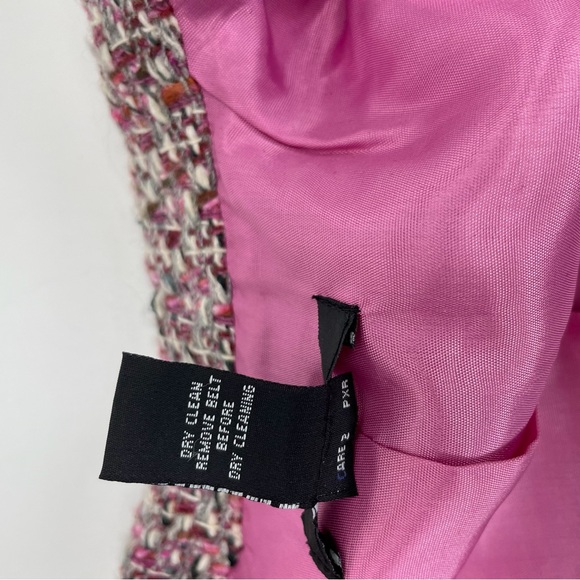 🍁 Alfani Petite Tweed Blazer Wool Blend Jacket Coat Sz 6P - Picture 6 of 6